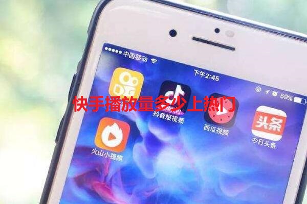 快手点赞播放量平台_快手点赞和播放量有什么用